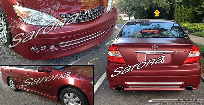 Custom Toyota Camry  Sedan Body Kit (2002 - 2006) - $1350.00 (Part #TY-047-KT)